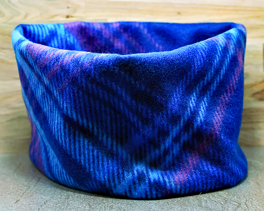 Blue and Purple Plaid | Doubled_Layer_Fleece_Neck_Warmer.jpg